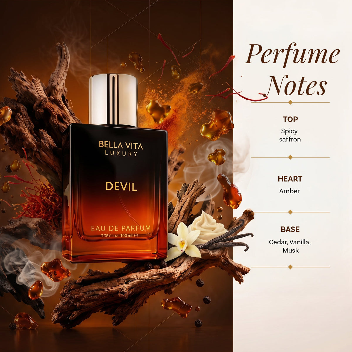 Devil Unisex Perfume - 100 ML BYOB