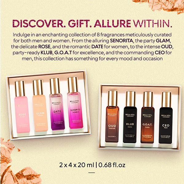 Him & Her Gift Set - 8 in 1 Multi Pack BYOB