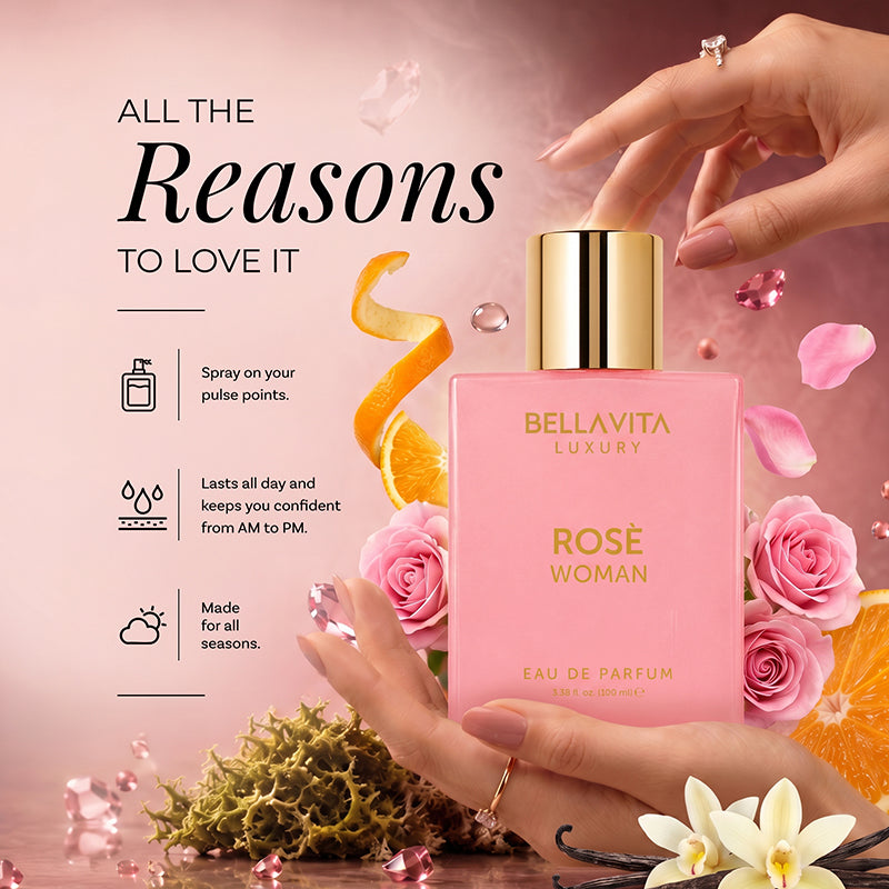 Rose Woman Perfume - 3.4 fl oz BOGO