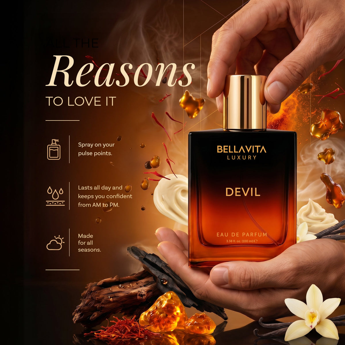 Devil Unisex Perfume - 100 ML B2G1